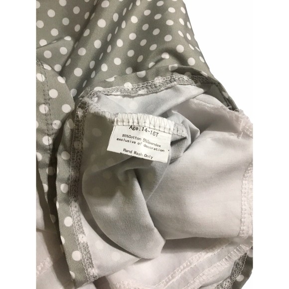 Alabama Elephant Dress Girl’s Size 14 Crimson And Gray - Picture 8 of 8